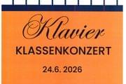 Klavier Klassenkonzert