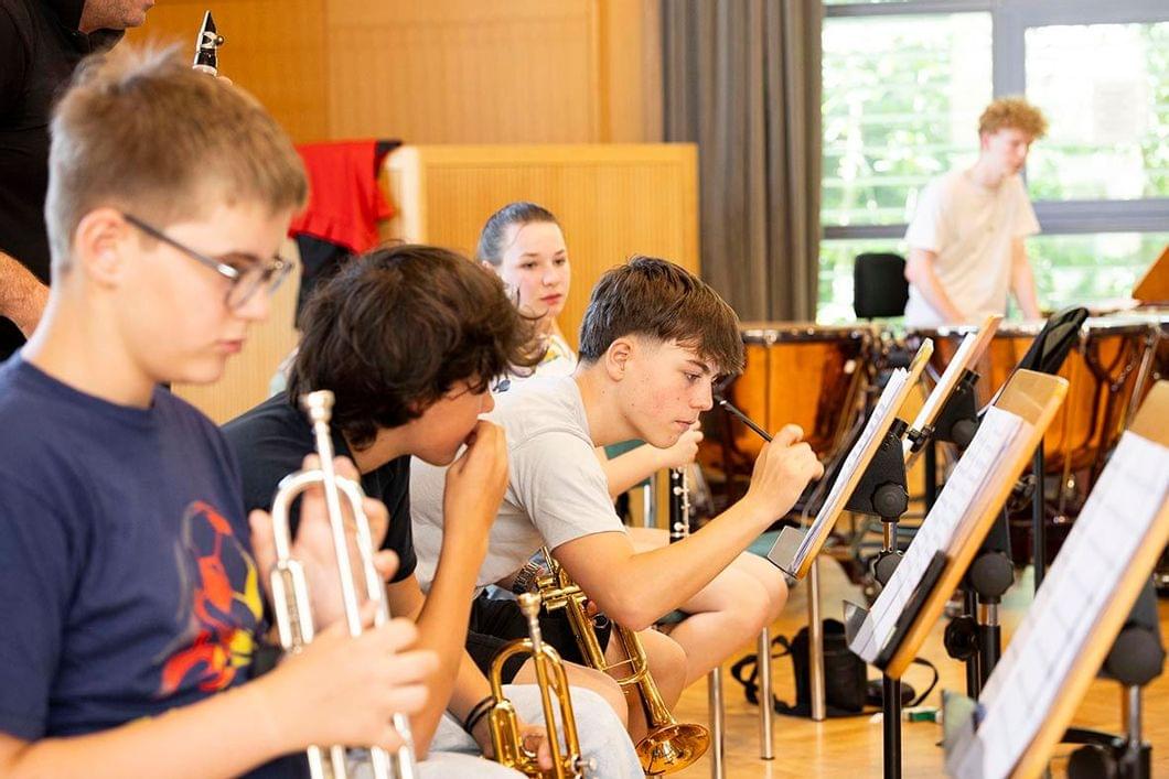 Schnupperprobe bei der Orchesterakademie