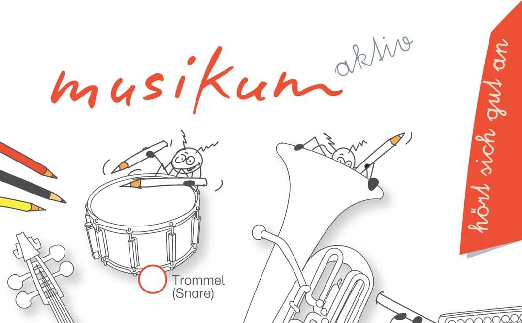 Musikum-Mal-Aktiv-Folder für Volksschulen