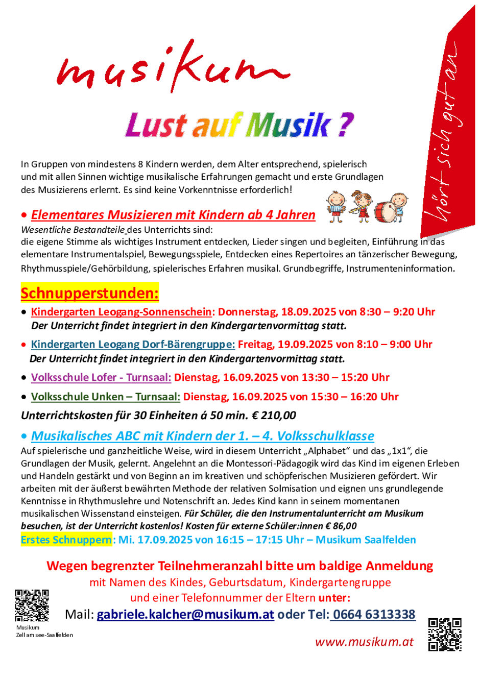 Elementares Musizieren