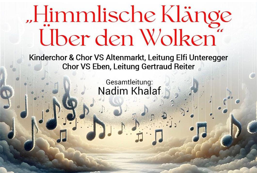 Himmlische Klänge, über den Wolken