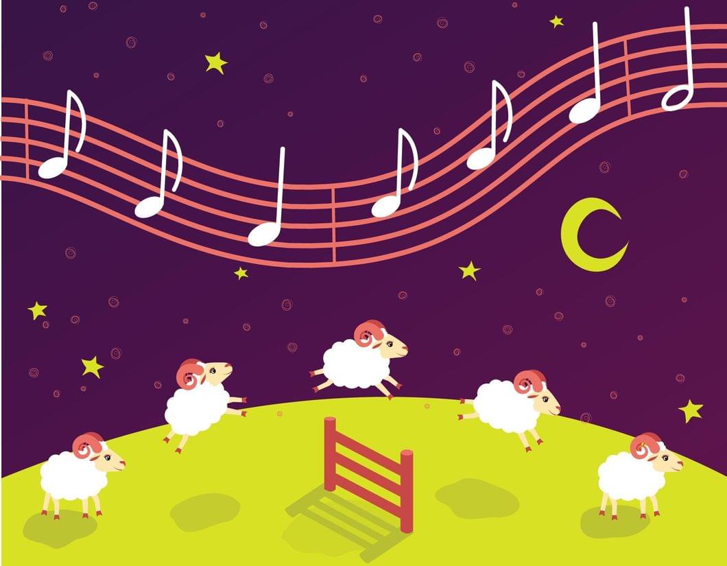 Sanftes Schlummern mit Musik